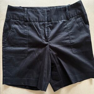 Worthington black zip down dress shorts (6)